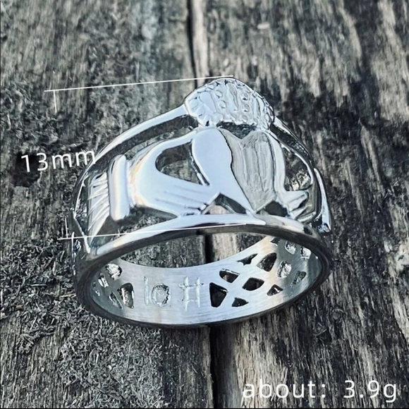 New Women’s 925 Silver Heart Beautiful Ring - Picture 5 of 6